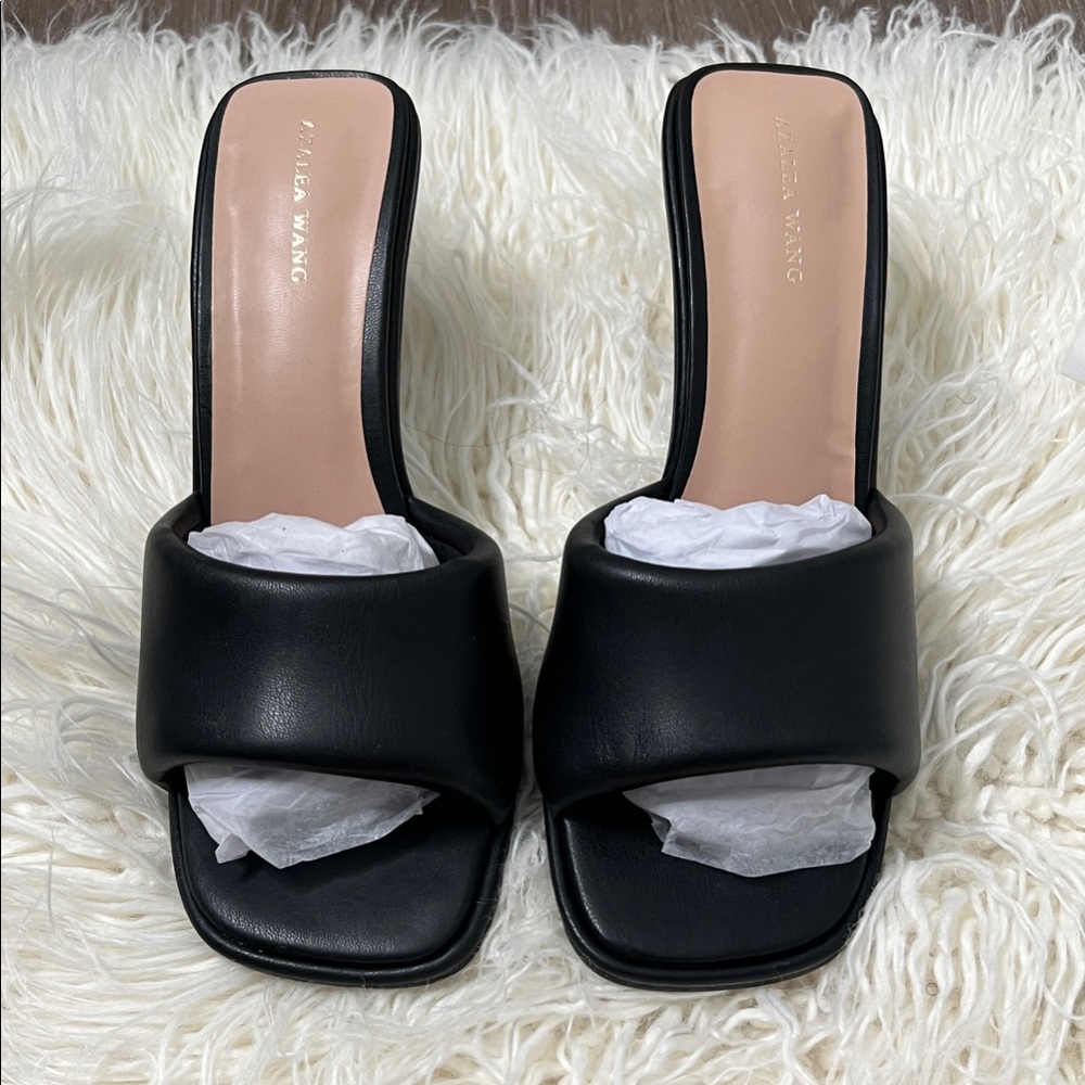 Azalea Wang Black Women's Mules